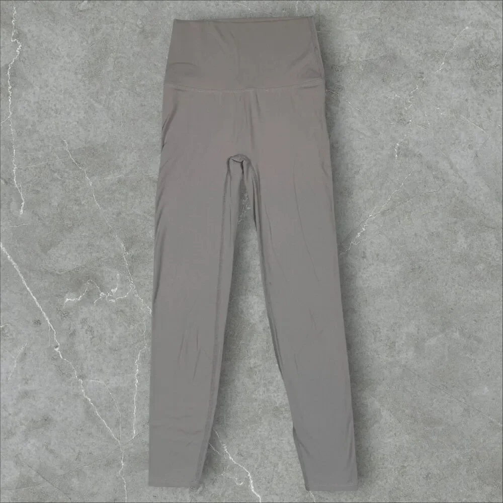 Women's Light Grey Athleticwear Leggings - Size 4 - Picture 1 of 7